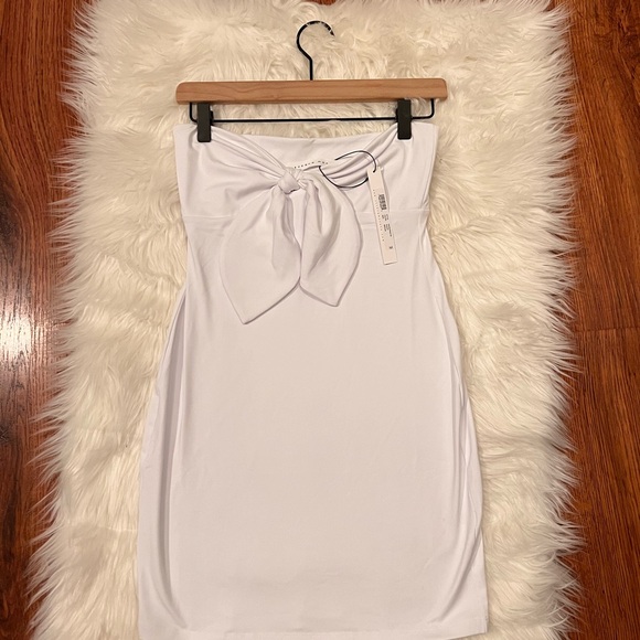 NWT Susanna Monaco strapless mini dress - Picture 2 of 5